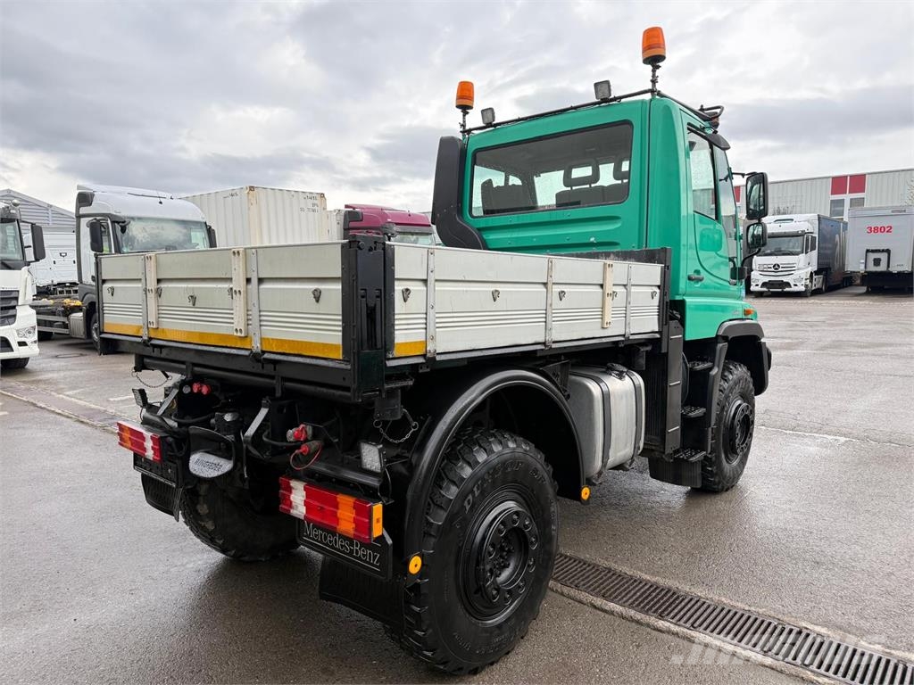Unimog U400 2xHydraulik+2xDruckluft TÜV4 27 Kamera AHK Kipper