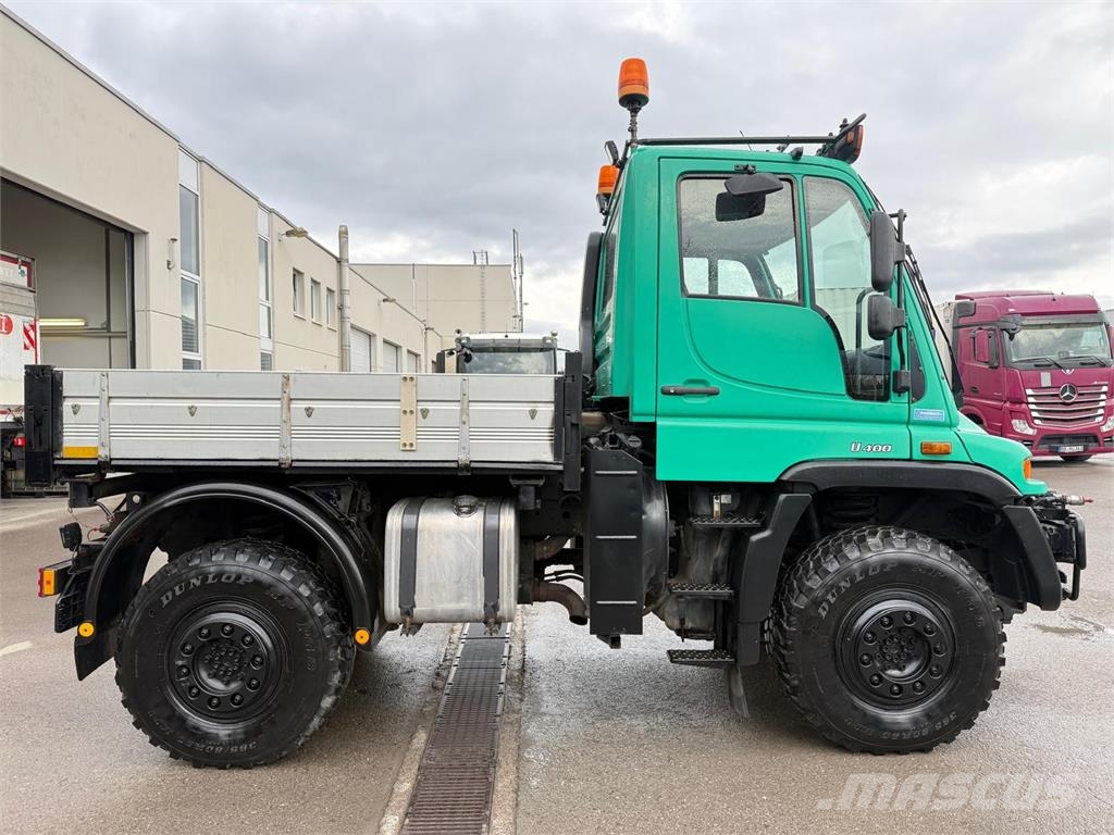 Unimog U400 2xHydraulik+2xDruckluft TÜV4 27 Kamera AHK Kipper