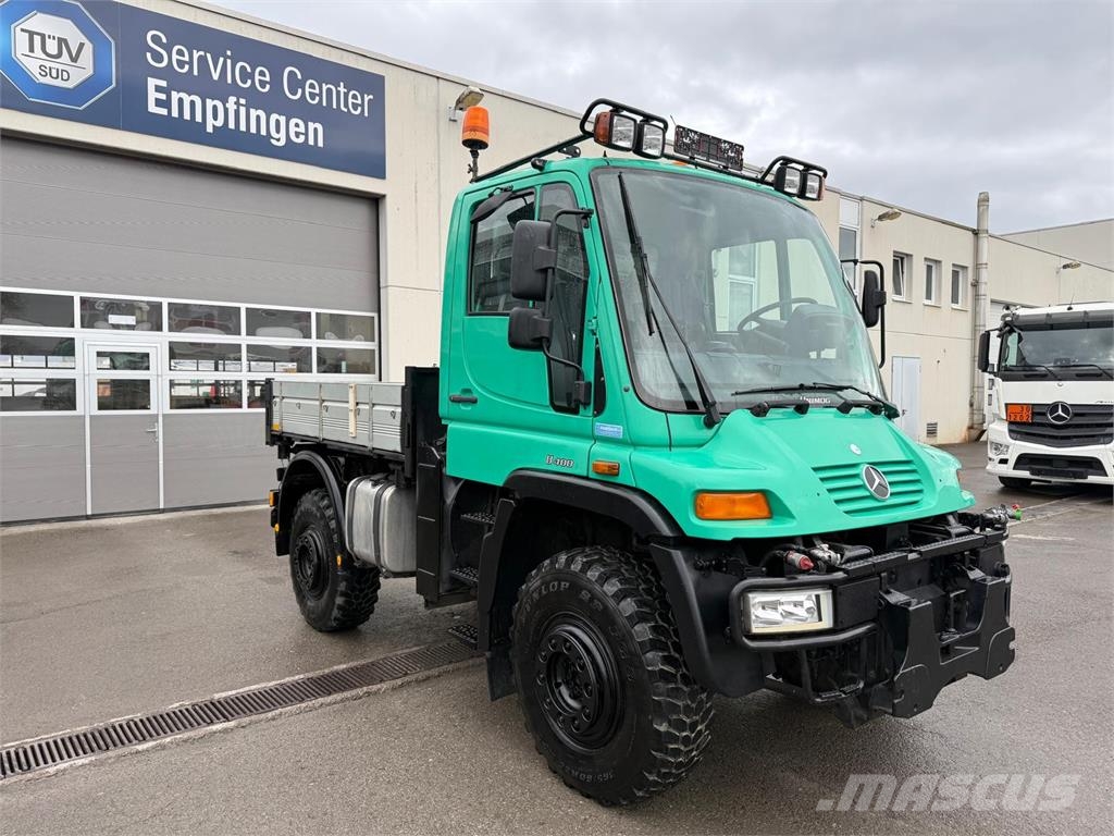 Unimog U400 2xHydraulik+2xDruckluft TÜV4 27 Kamera AHK Kipper