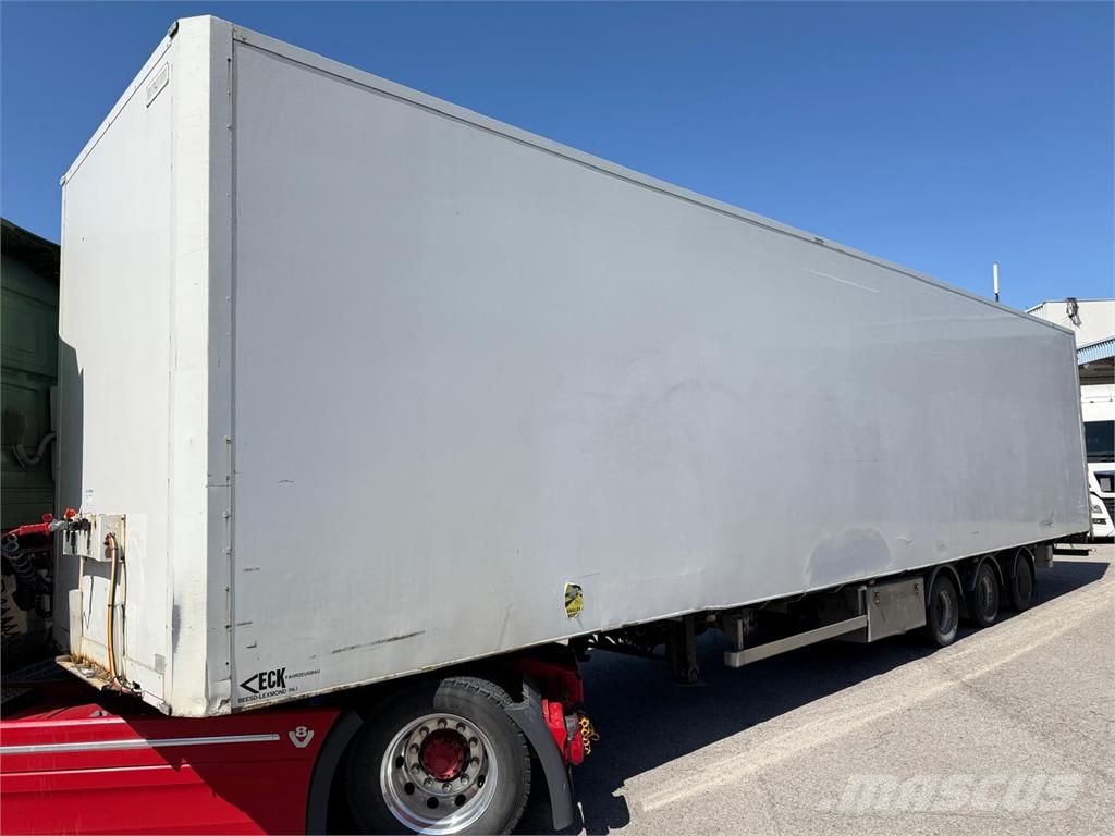 Van Eck 3 Achs Koffer MEGA Lift TÜV 03 2027 zwillingsb. Sanduk poluprikolice