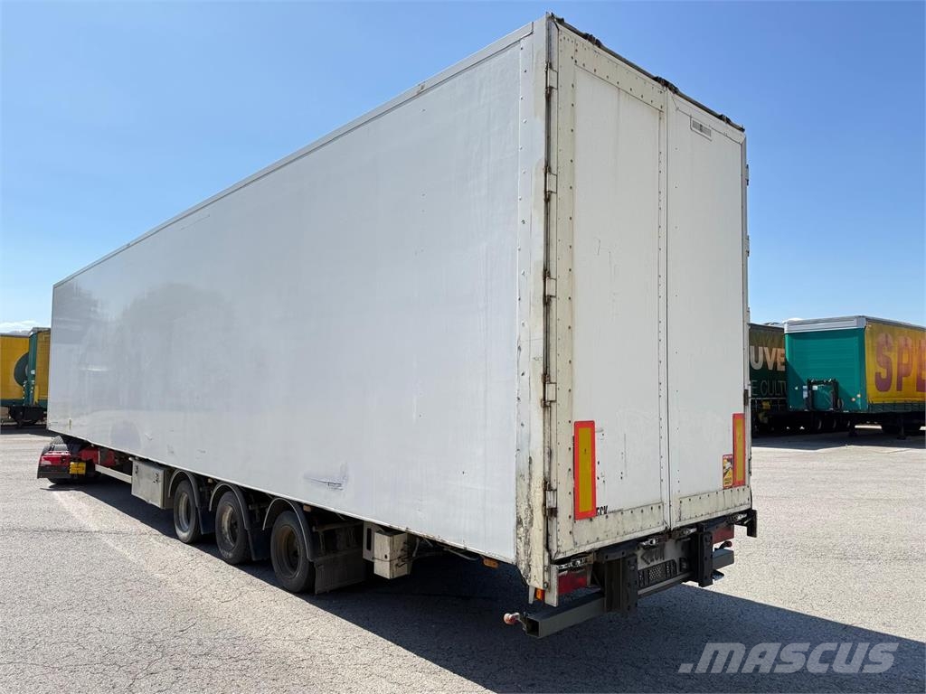 Van Eck 3 Achs Koffer MEGA Lift TÜV 03 2027 zwillingsb. Sanduk poluprikolice