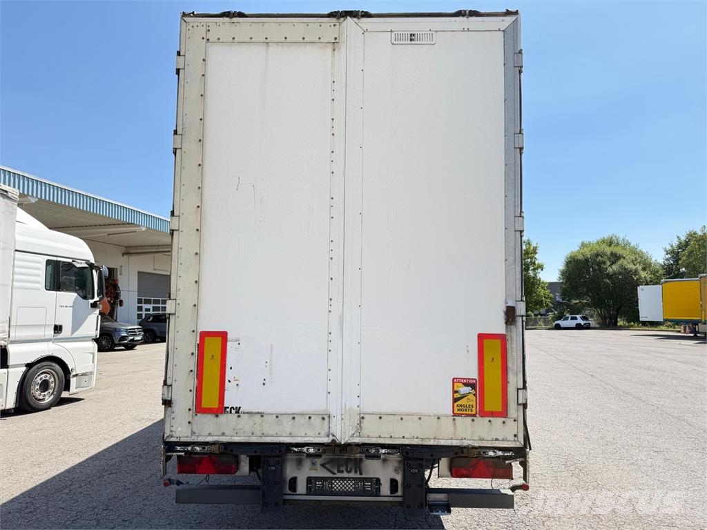 Van Eck 3 Achs Koffer MEGA Lift TÜV 03 2027 zwillingsb. Sanduk poluprikolice