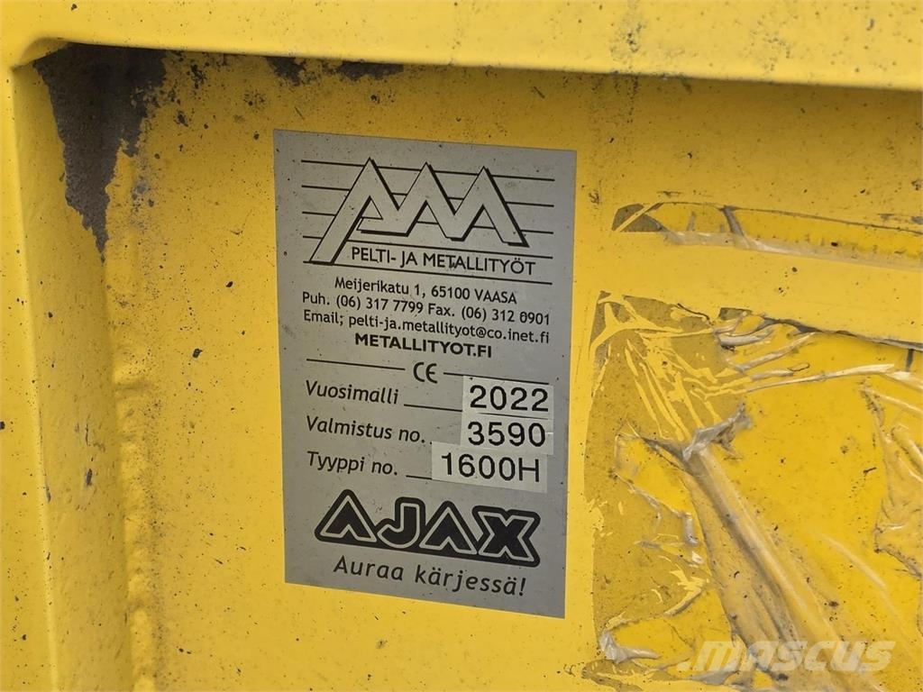 Ajax 1600H Kauhaharja كناسات