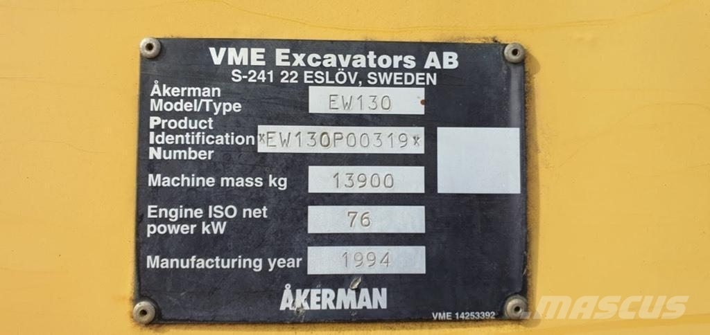 Åkerman EW 130, Engcon Bageri točkaši