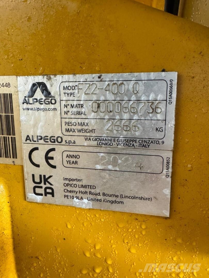 Alpego 400 FZ2 400 Q Jyrsimet