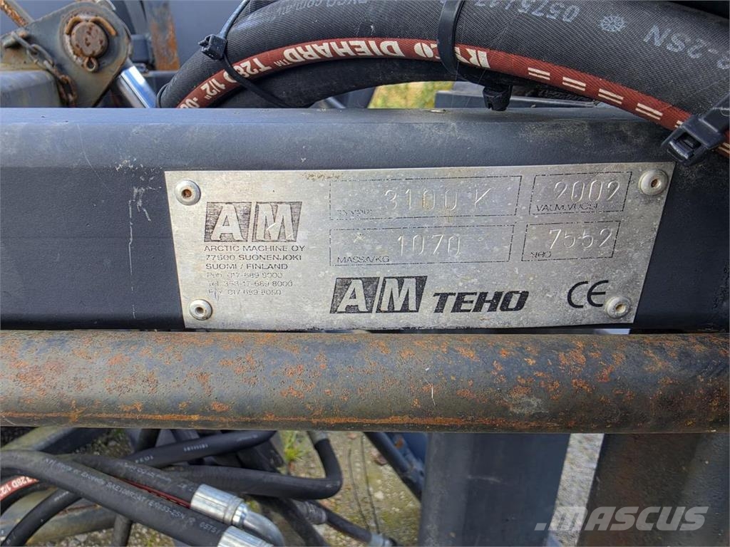Arctic Machine AM Teho 3100K Lumiaura Schneeschilde und -pflüge