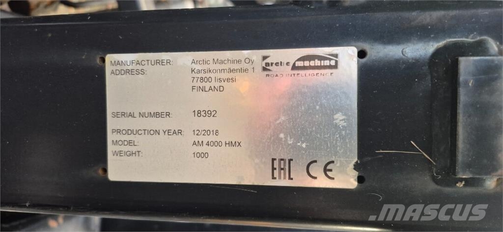 Arctic Machine HMX 4000 Muut tie- ja lumikoneet
