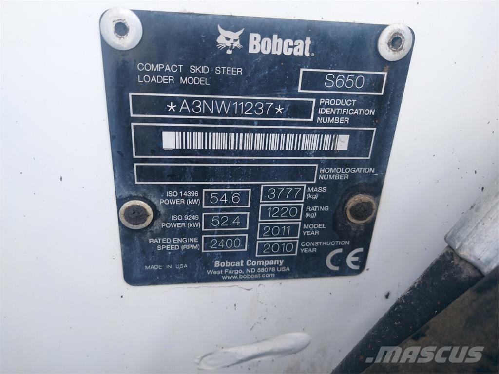 Bobcat S650 Φορτωτάκια