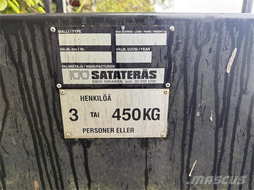 Bobcat T401770 kurottja hyvät varusteet Teleskopski viličarji