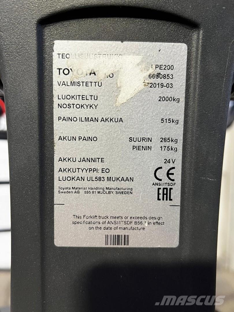 BT LPE200 Carrelli elevatori-Altro