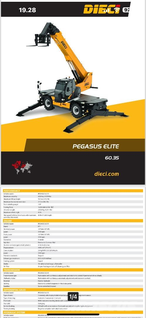 Dieci Elite مناولات متداخلة