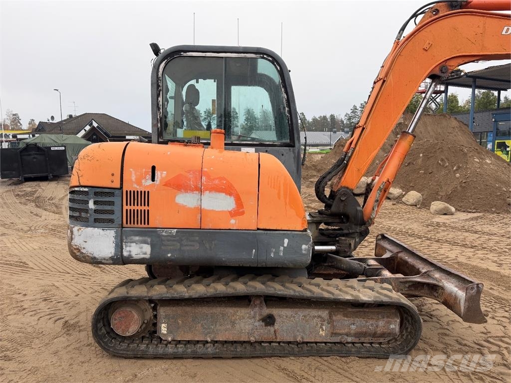 Doosan 55 Mini ekskavatori < 7 t