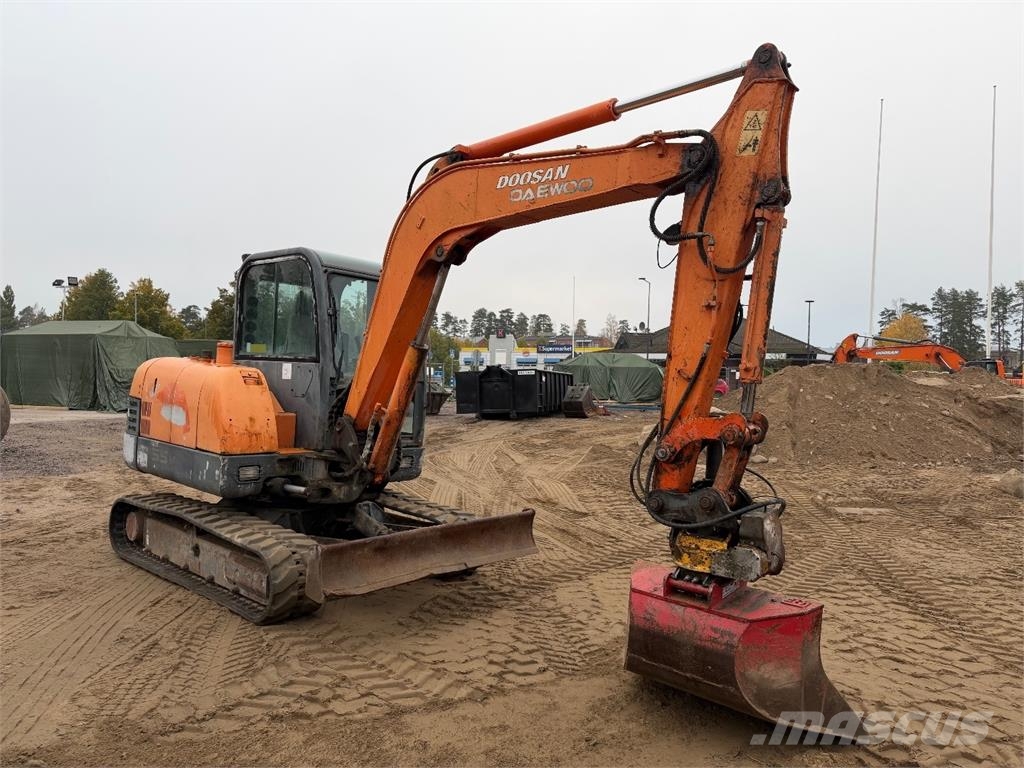 Doosan 55 Mini ekskavatori < 7 t