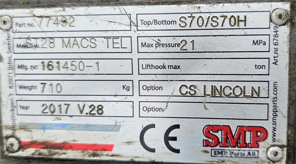 Doosan DX 235 LCR, Leica 3D, SMP ST28 rototiltti pih Rupsgraafmachines