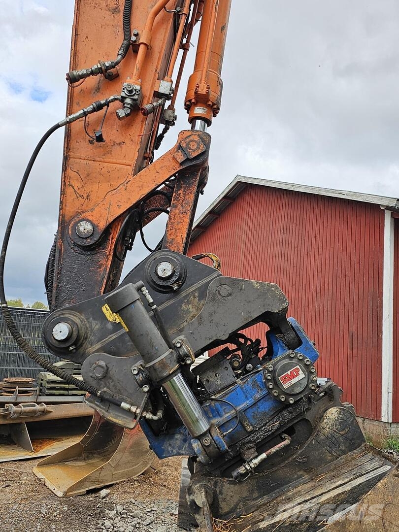 Doosan DX 235 LCR, Leica 3D, SMP ST28 rototiltti pih Rupsgraafmachines