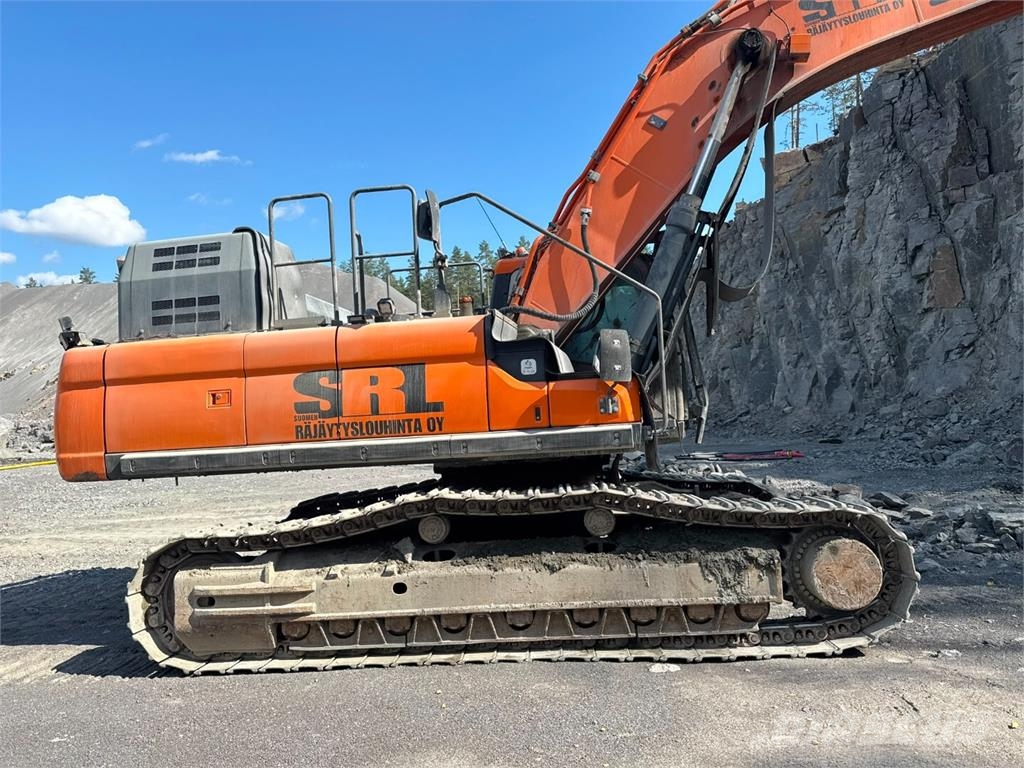 Doosan DX 420 LC-7 + 2 VASARAA Rupsgraafmachines