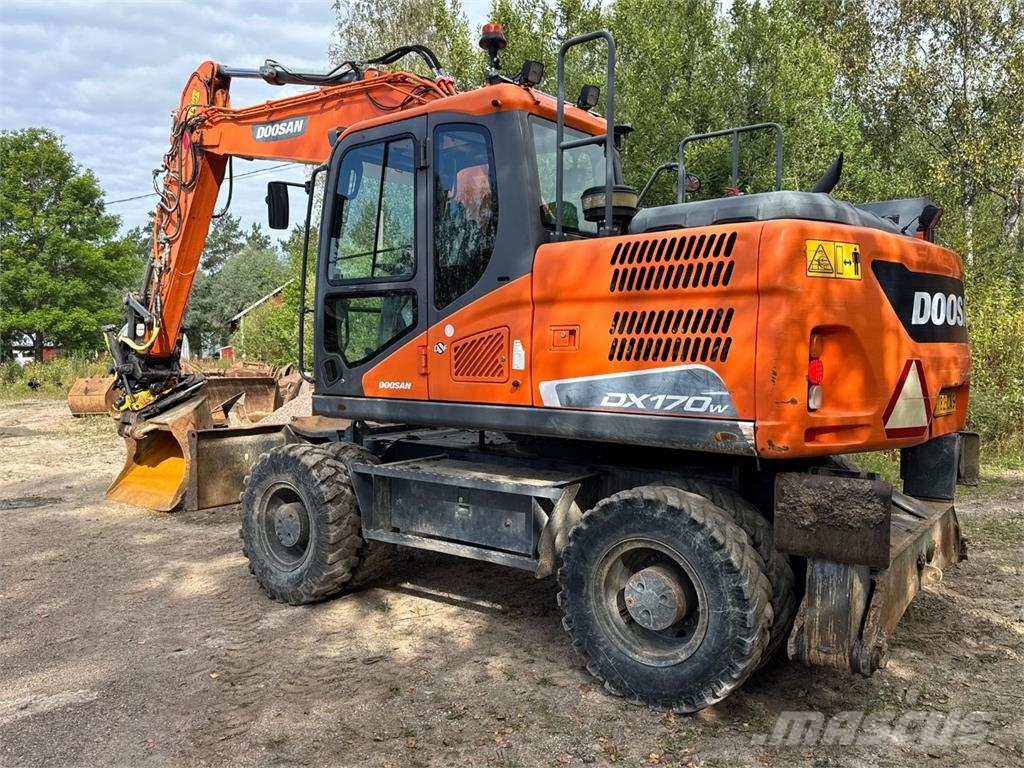 Doosan DX170W-5 Wielgraafmachines