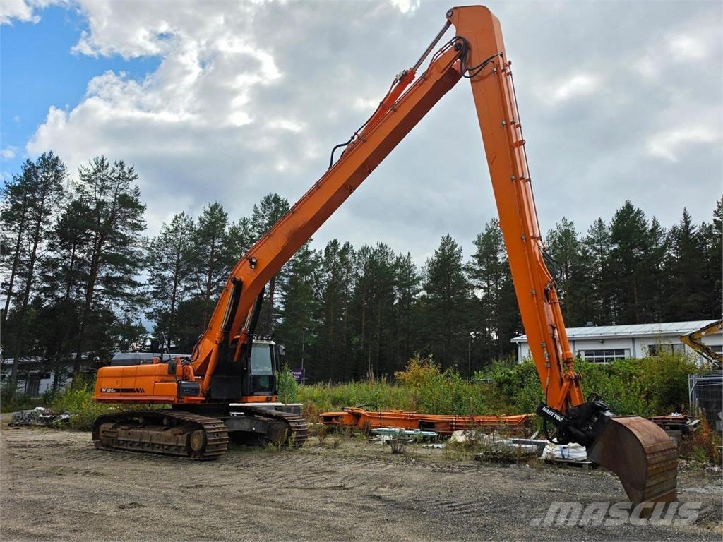 Doosan DX420LC Pitkäpuominen Bageri dugog dosega