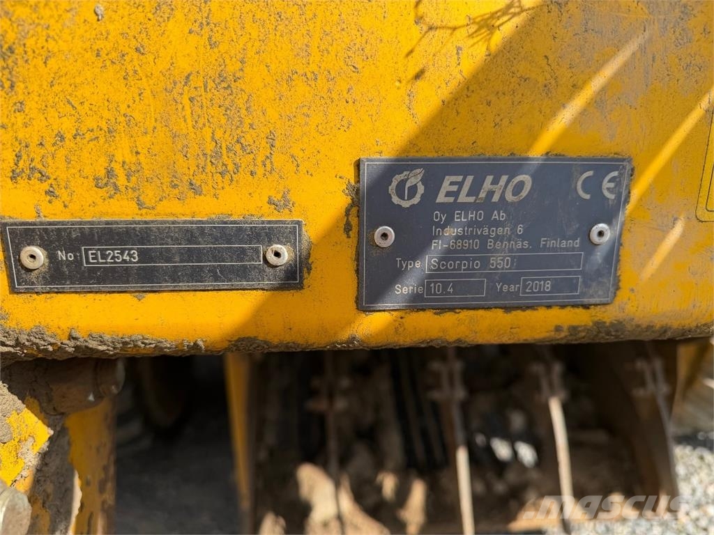 Elho Scorpio 550, huom! Vähän ajettu Muut maatalouskoneet