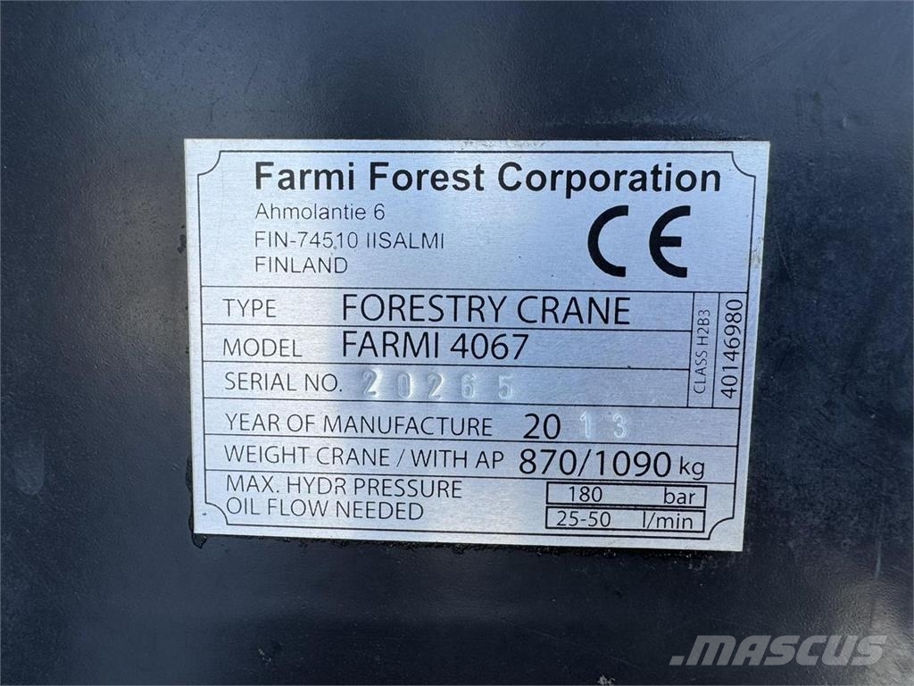 Farmi 4067-90 Remolques forestales
