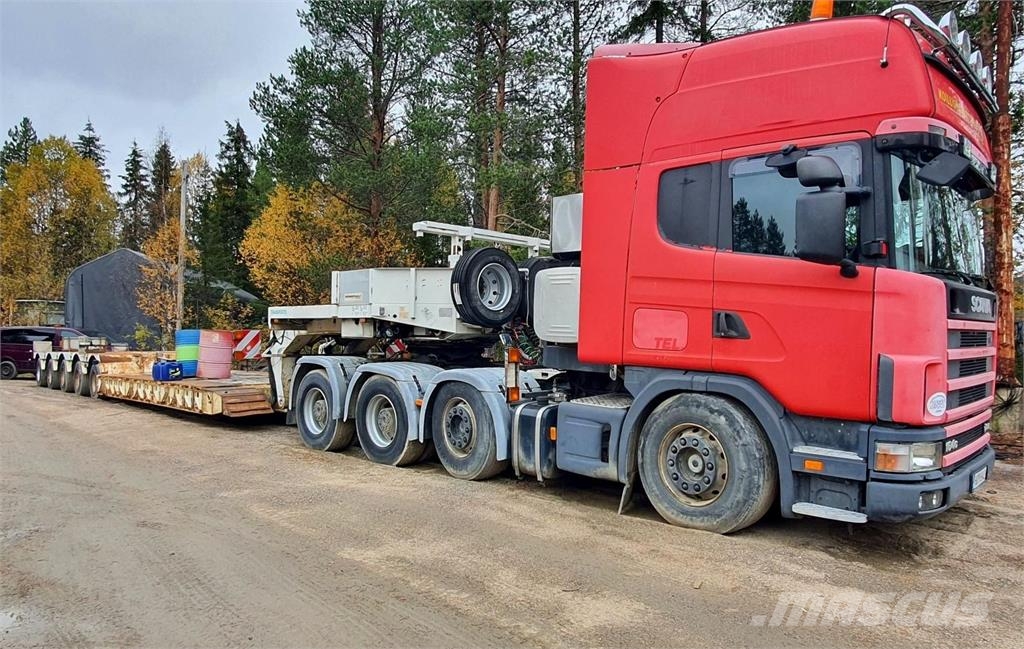 Faymonville STBZ-5VA + Scania R164 580 Low loader-semi-trailers