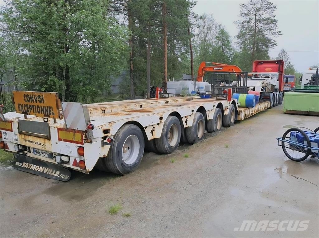 Faymonville STBZ-5VA + Scania R164 580 Low loader-semi-trailers
