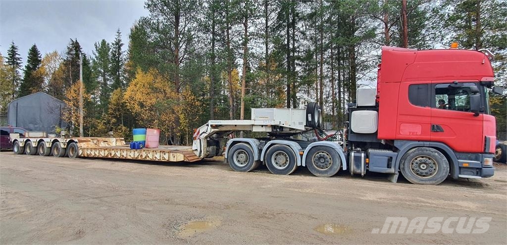 Faymonville STBZ-5VA + Scania R164 580 Low loader-semi-trailers