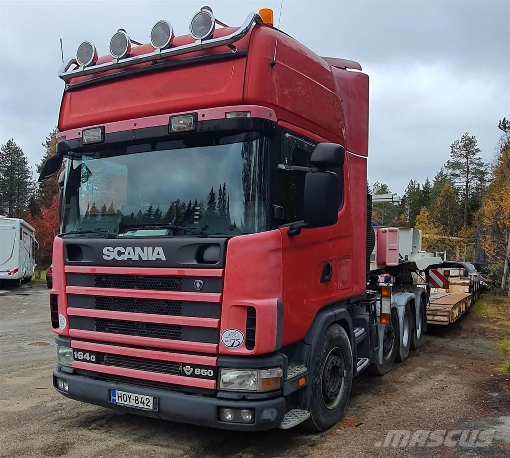 Faymonville STBZ-5VA + Scania R164 580 Low loader-semi-trailers