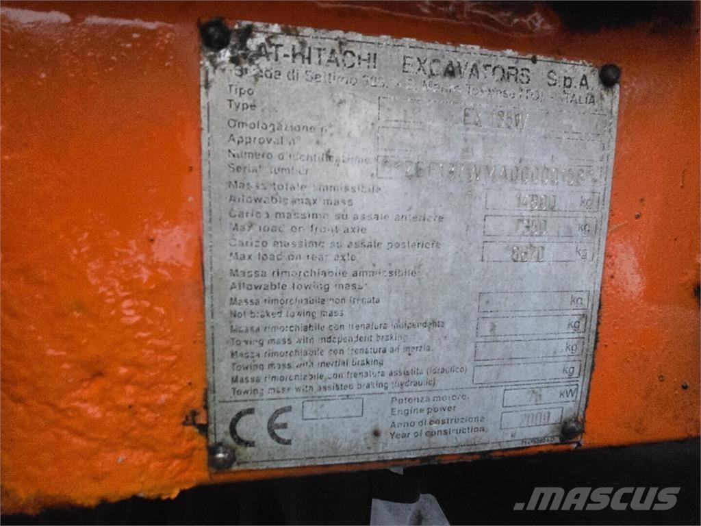 Fiat-Hitachi EX135w Mobilbagger
