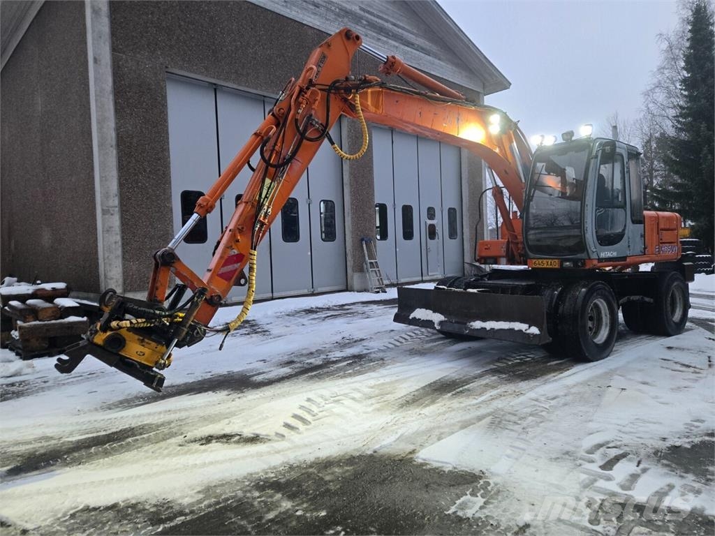 Fiat-Hitachi EX135w Mobilbagger