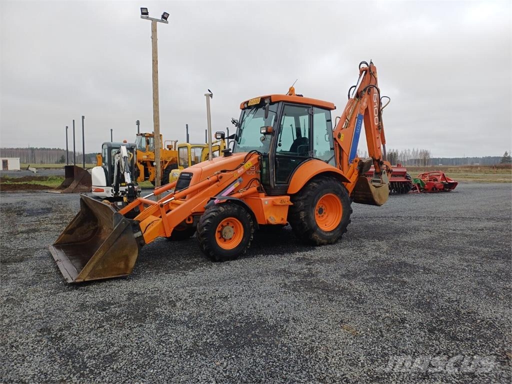 Fiat-Hitachi FB100 compact 4x4 traktorikaivuri Kotrórakodók