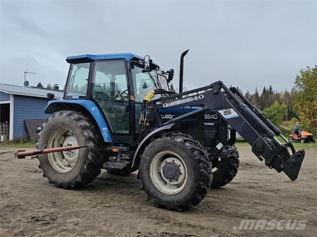Ford 6640, etukuormaaja, kauha Traktorid
