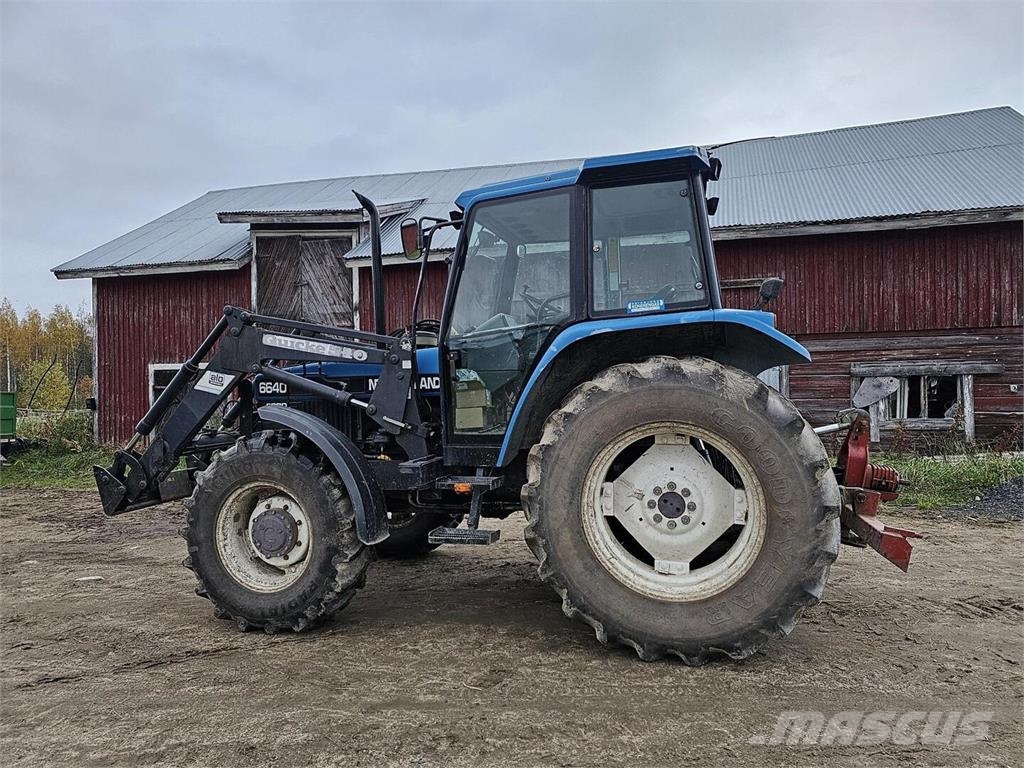 Ford 6640, etukuormaaja, kauha Traktorid