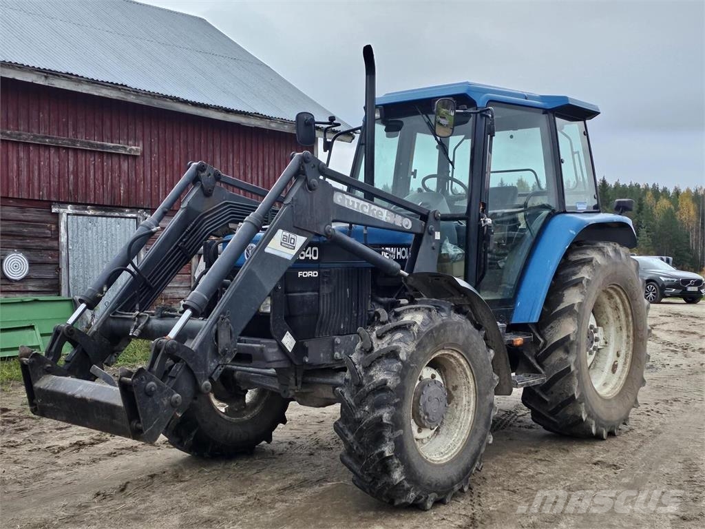 Ford 6640, etukuormaaja, kauha Traktorid