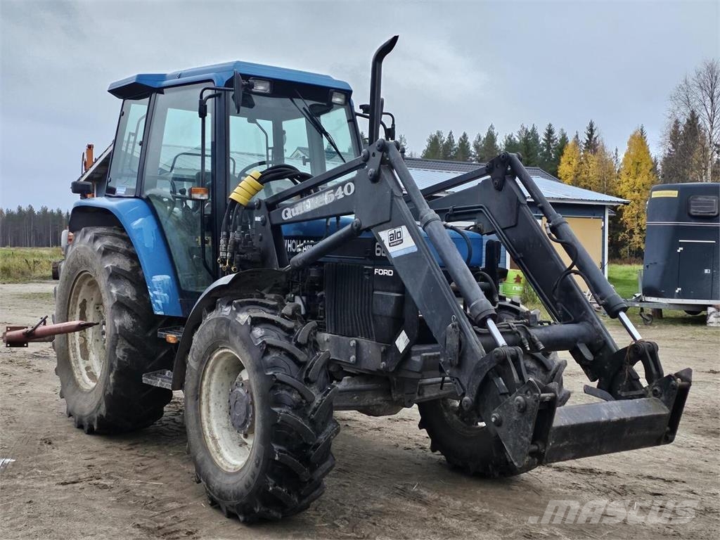 Ford 6640, etukuormaaja, kauha Traktorid