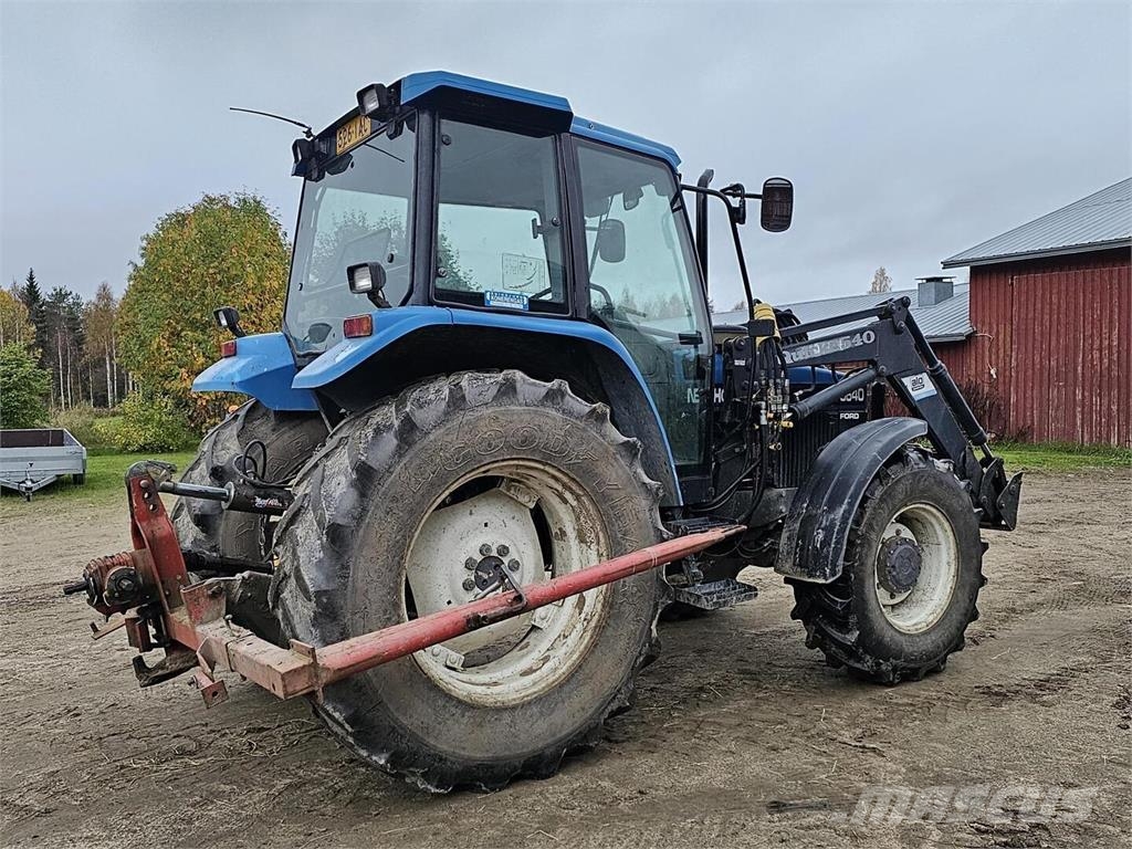Ford 6640, etukuormaaja, kauha Traktorid
