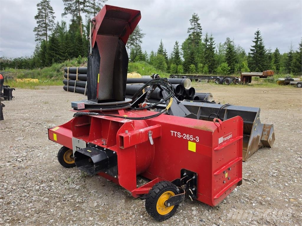 Fransgård TTS 265-3 Lumilinko Snöslungor och -fräsar