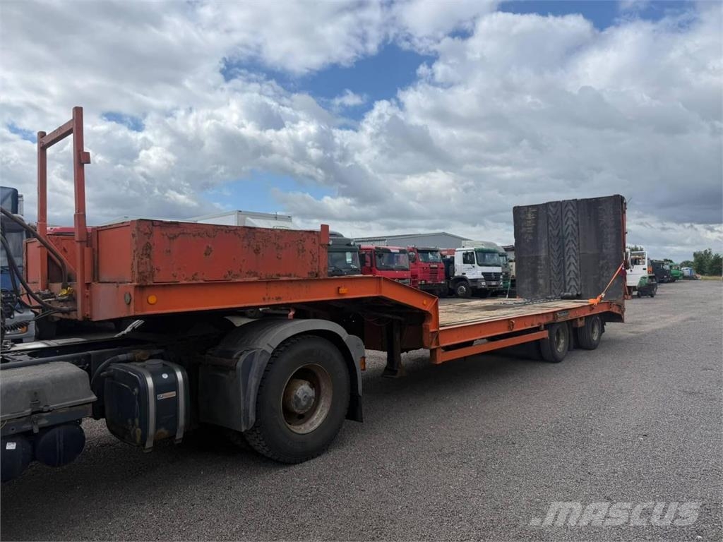 Goldhofer STU 2-27 / 80 lavetti Low loader-semi-trailers