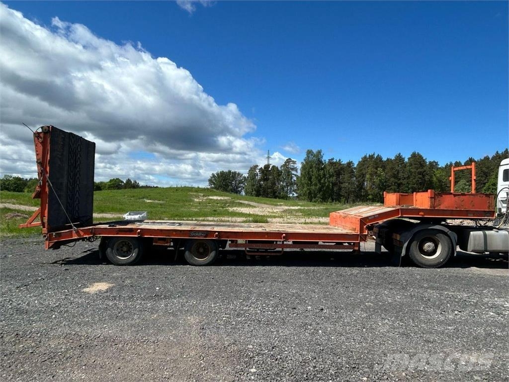 Goldhofer STU 2-27 / 80 lavetti Low loader-semi-trailers