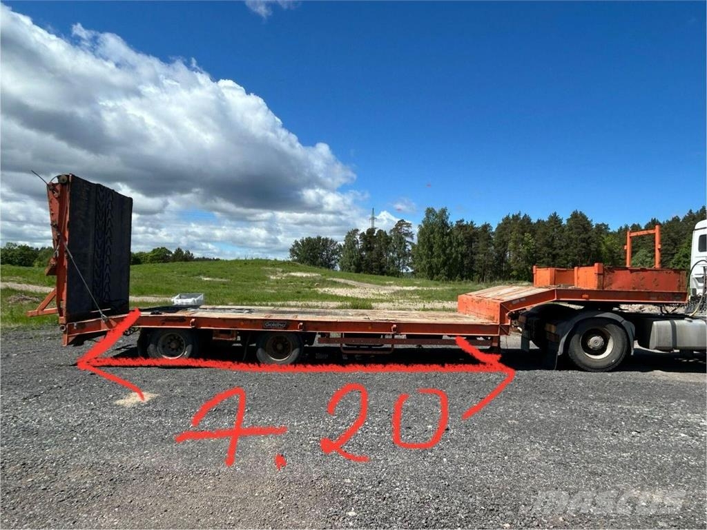 Goldhofer STU 2-27 / 80 lavetti Low loader-semi-trailers