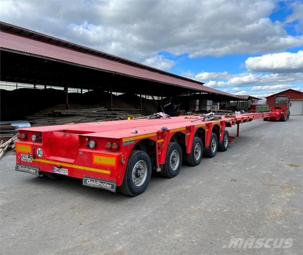 Goldhofer STZ-VP8,A PPV Lavetti Low loader-semi-trailers