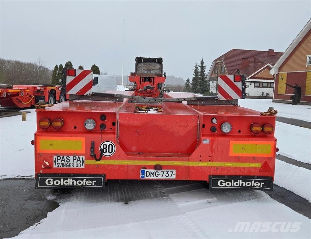 Goldhofer STZ-VP8,A PPV Lavetti Low loader-semi-trailers