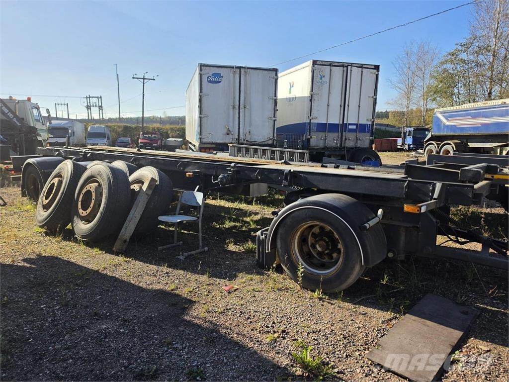 Groenewegen vaihtolavaperävaunu 3-aks. Demountable trailers
