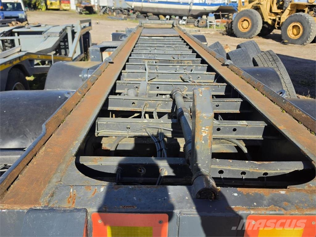 Groenewegen vaihtolavaperävaunu 3-aks. Demountable trailers