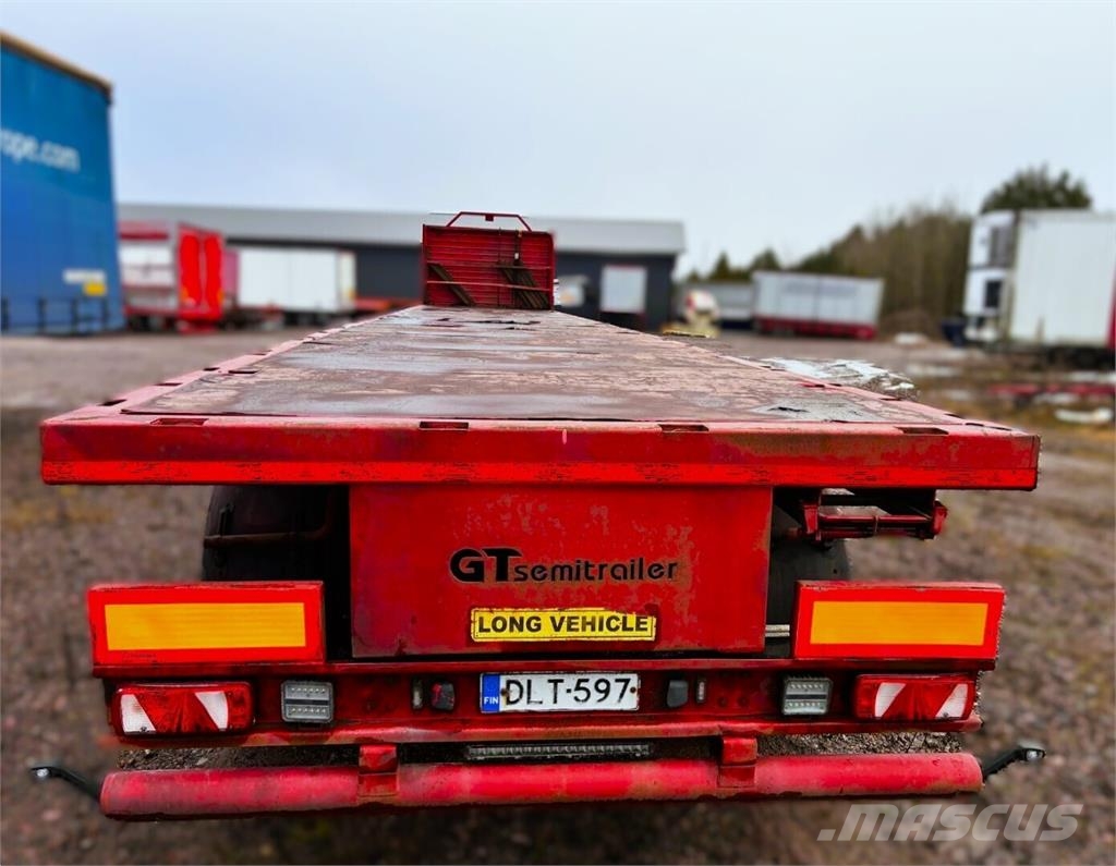 GT semitrailers GT Semitrailer 4-akselinen perävaunu أنواع أخرى من أنصاف المقطورات