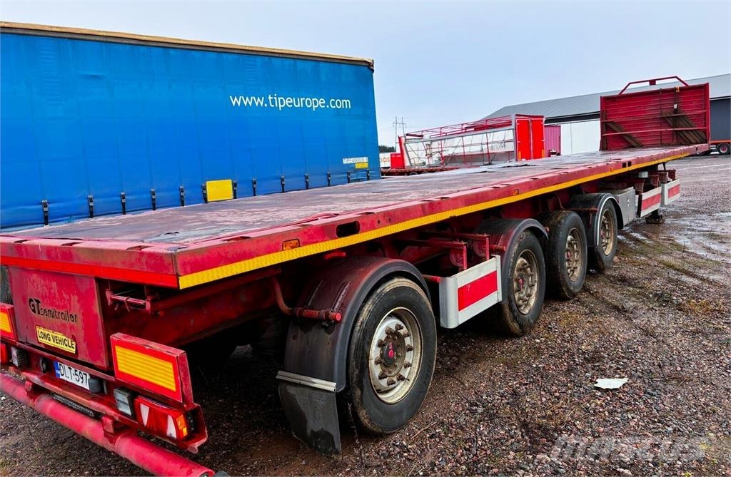 GT semitrailers GT Semitrailer 4-akselinen perävaunu أنواع أخرى من أنصاف المقطورات