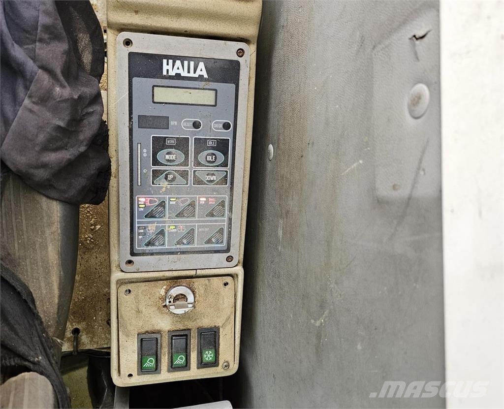 Halla HE280LC, Kuokkakauha Bageri gusjeničari