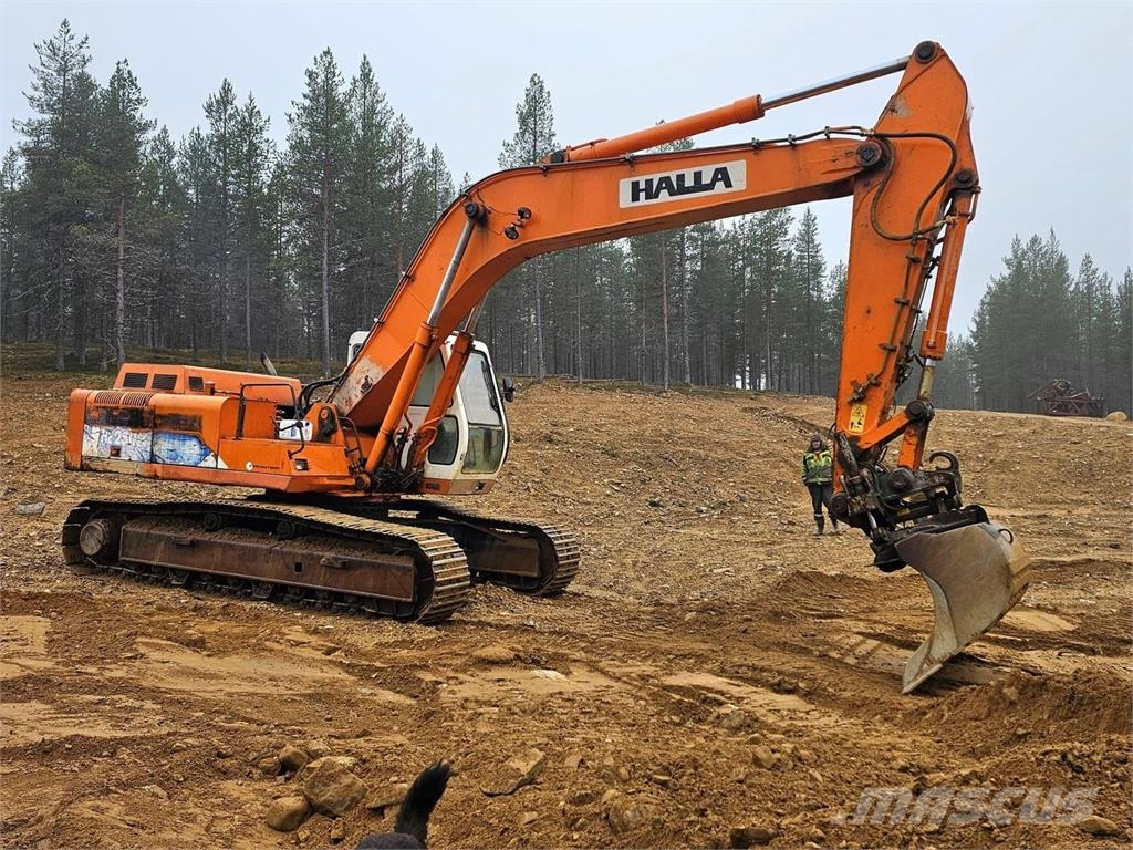Halla HE280LC, Kuokkakauha Bageri gusjeničari