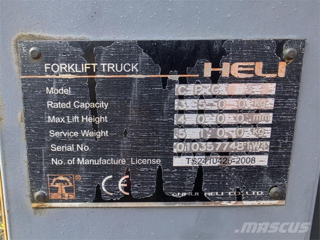 Heli CPCD35 Diesel heftrucks