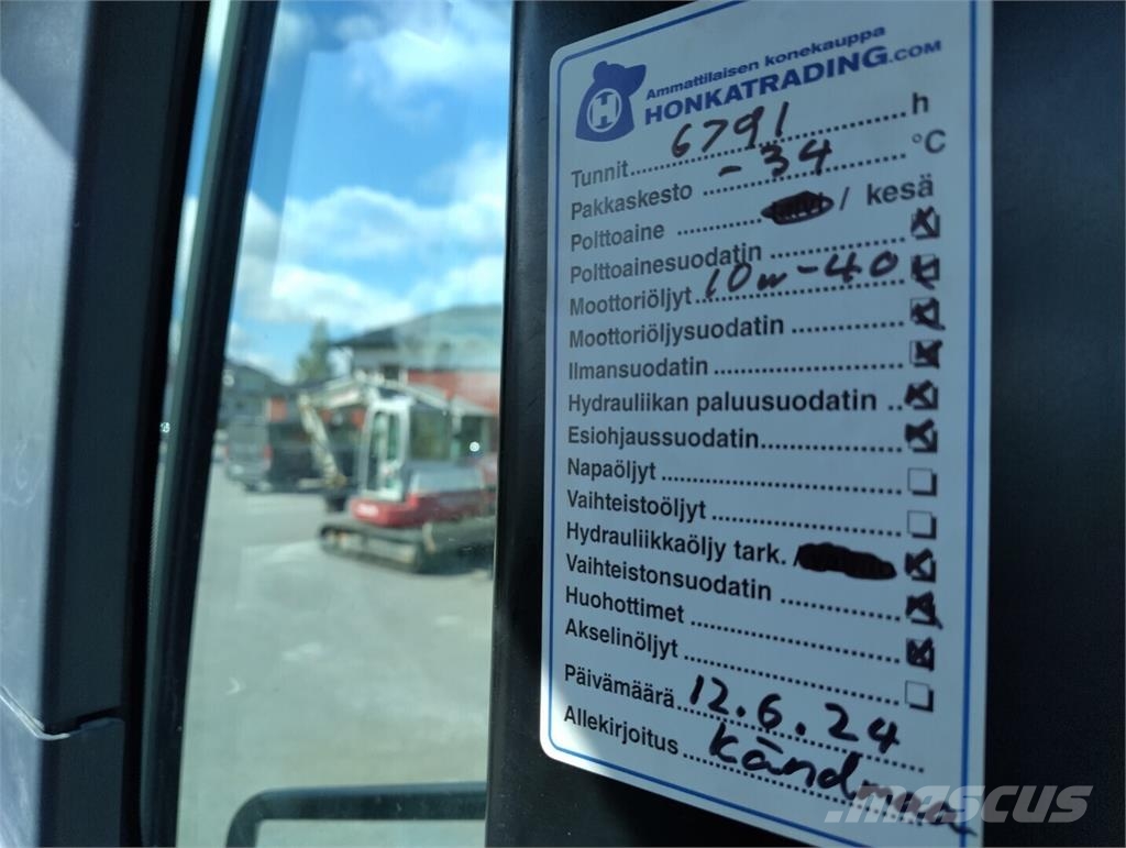 Hidromek HMK 140W Εκσκαφείς με τροχούς - λάστιχα